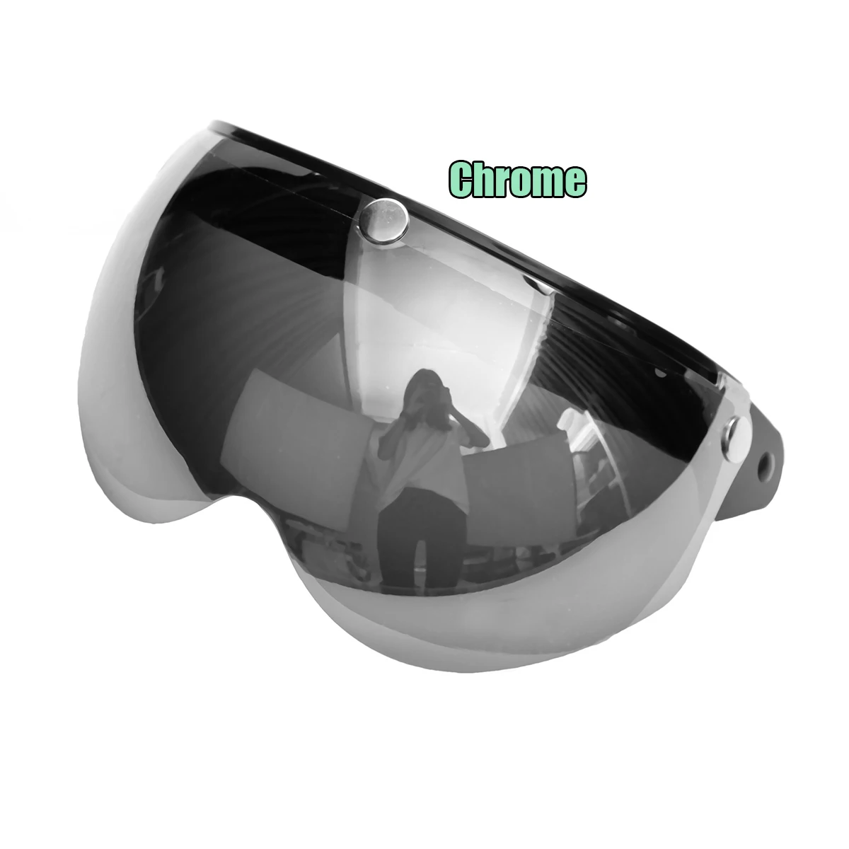 Козырек шлема с 3 защелками полуоткрытое лицо ветровое стекло козырек для