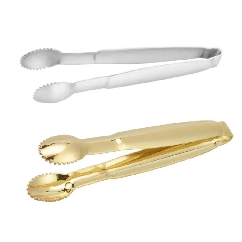 Кофе сахар клип Пинцет из нержавеющей стали зажим клещи зажимы кофе маленький