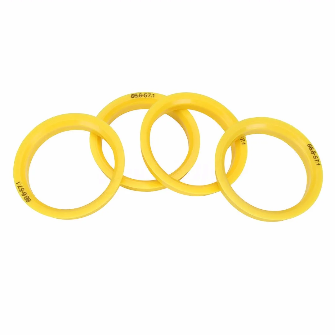 

For Audi 4Pcs 66.6 to 57.1mm Car Wheel Center Collar Hub Centric Ring Durable Tire Accessories Hot Sale