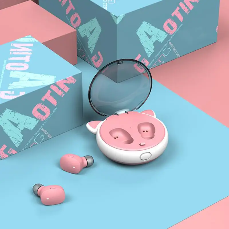 Беспроводные Bluetooth наушники вкладыши с функцией шумоподавления высокое качество