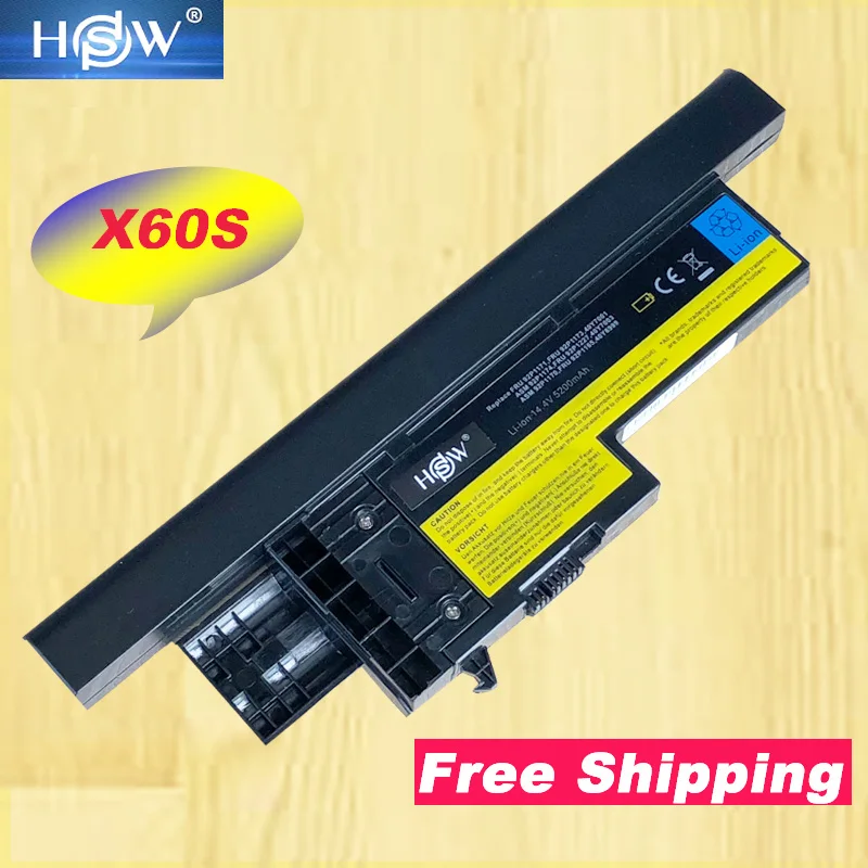 Аккумулятор HSW для Lenovo X60 X60s X61 X61s 40Y7005 40Y7903 42T4505 92P1166 92P1168 92P1170 FRU 92P1163 92P1165 92P1167 |