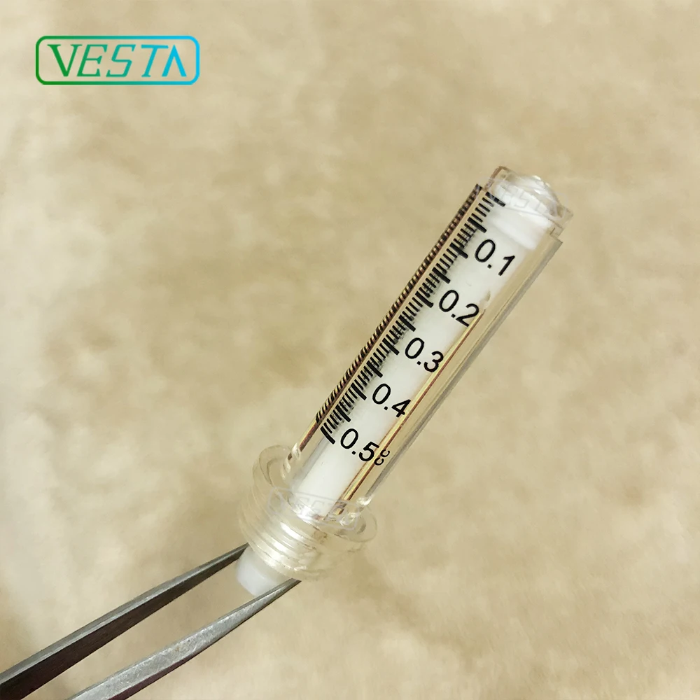 2019 Vesta 100 шт 0 5 мл одноразовые геджиеновые Пластиковые ампулы/шприц/Иглы для