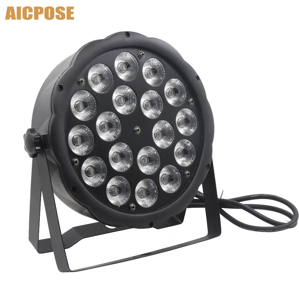10 шт./лот 18*10 Вт RGBW 4в1 Led Par свет с DMX512 управления сценический для DJ свадьбы диско
