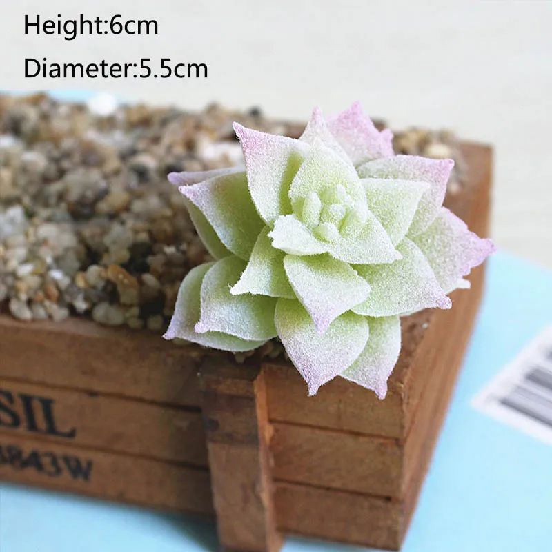 Искусственный белый растительный кактус с алоэ|Искусственные и сухие цветы| |