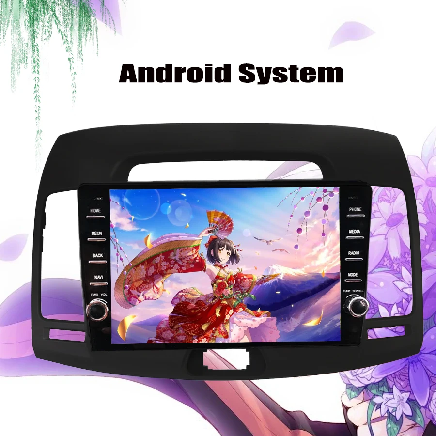 2.5D Qcta 8 Core 4 + 64G Android 10 0 автомобильный DVD плеер для Hyundai Avante Elantra 2007 2008 2011 gps навигация