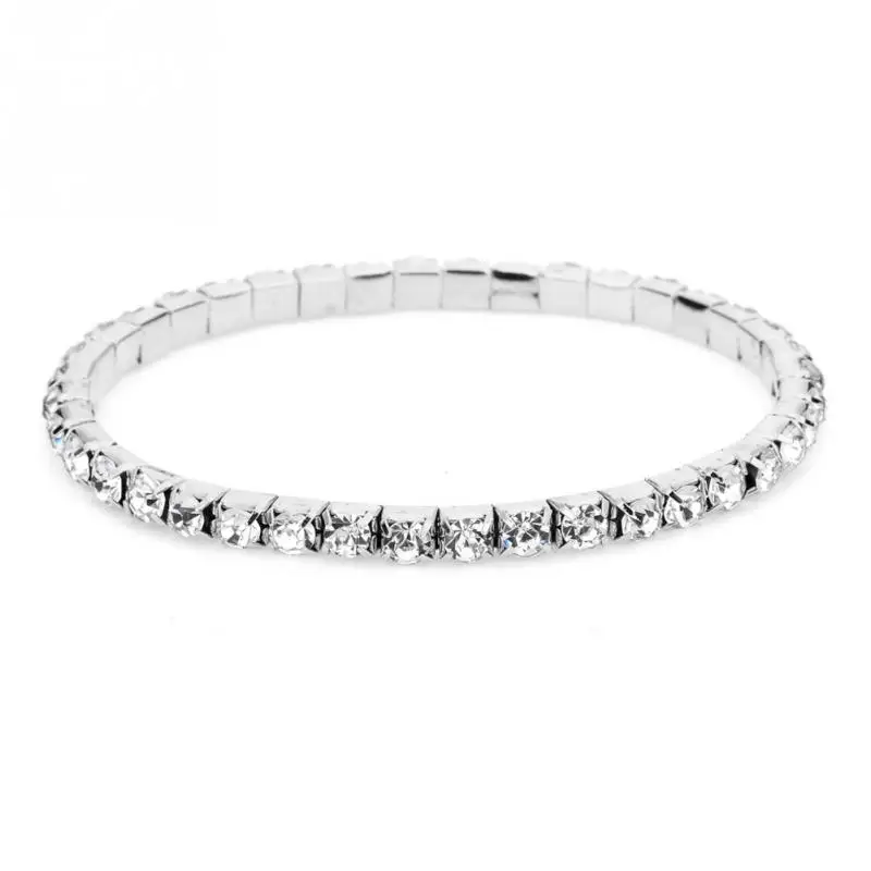 Эластичные браслеты на ногу женские со стразами ювелирные изделия 2018 | Украшения