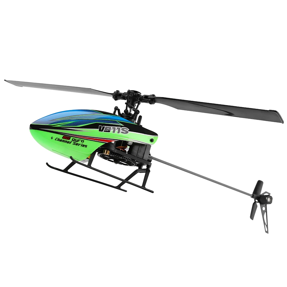 WLtoys V911S 2 4G 4CH 6 Aixs гироскоп Летающий вертолет RTF ЖК дисплей высокая стабильность
