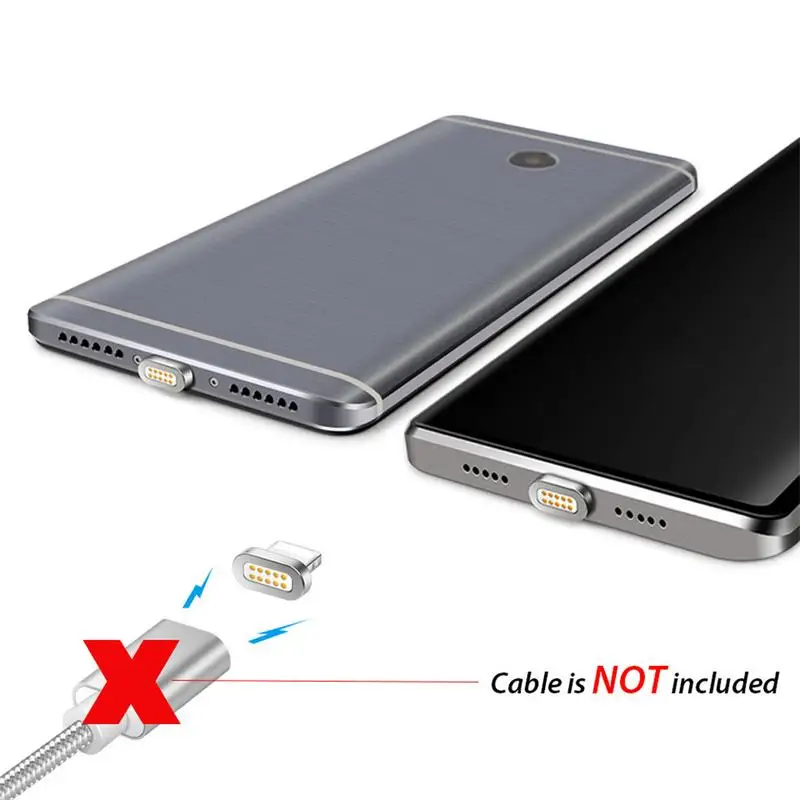 Магнитный микро разъем USB Type C магнитный зарядный кабель адаптер для IPhone IOS Android