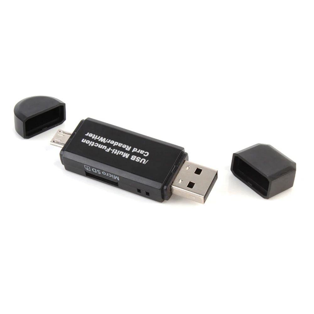 Zeepin 2 в 1 Универсальный SD/TF OTG кардридер для устройств USB/Micro USB | Компьютеры и офис