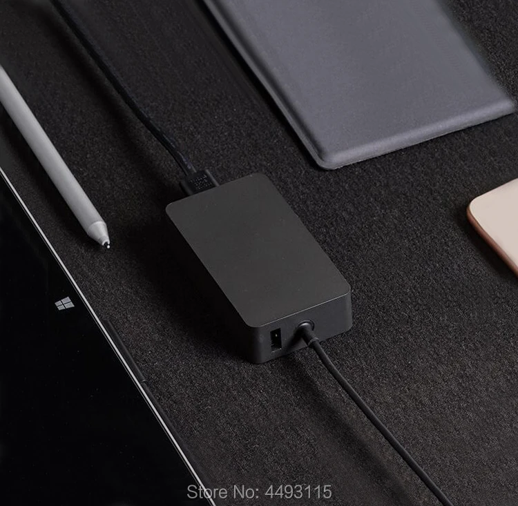 Абсолютно Новый 44 W 15 V 2.58A адаптер питания для Surface Pro USB зарядное устройство