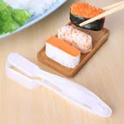 Белая пластиковая пресс-форма для суши, сделай сам, рисовый онигири, кухонные инструменты для приготовления суши, аксессуары для бенто
