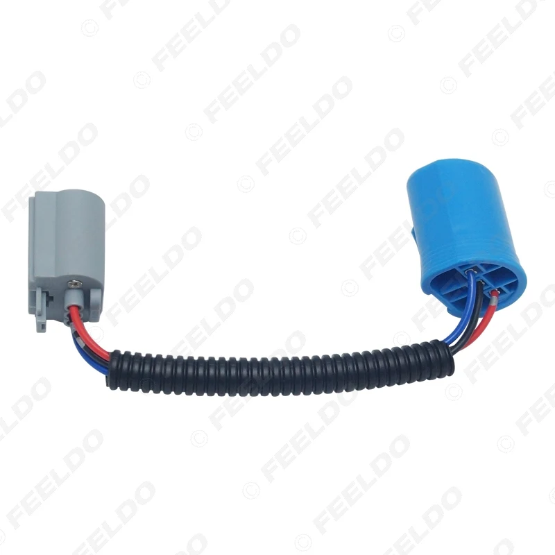 LEEWA 2X автомобильная светодиодная лампа HID керамическая розетка разъем жгута