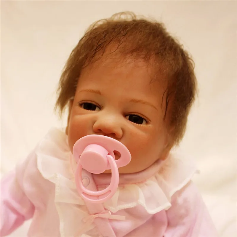 Кукла Reborn otarddoll Boneca 18 дюймов 45 см мягкая силиконовая кукла Реалистичная Bebe для