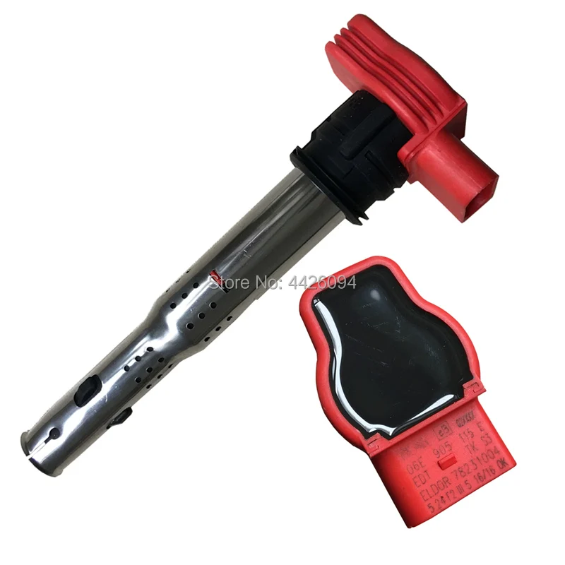 Новый оригинальный катушки зажигания подходит для A4 A5 A6 A7 Q3 Q5 Q7 06E905115E 06E905115F 06D905115