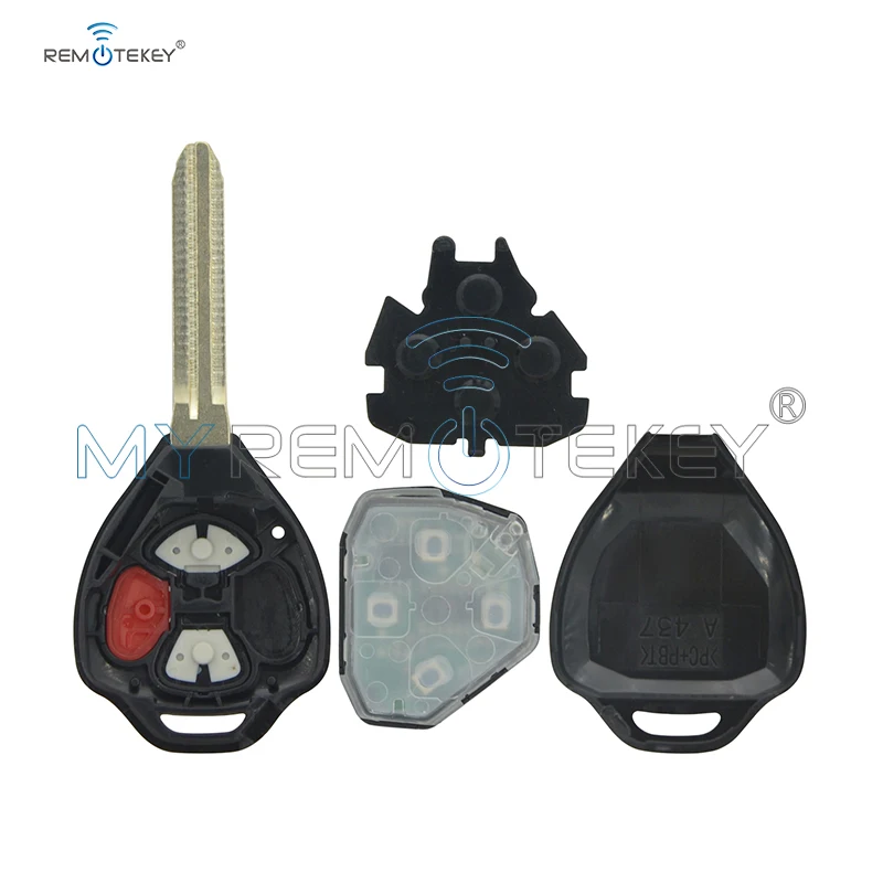 Remtekey 3 кнопки 315 МГц TOY43 Hyq12bby Hyq12bdc без чипа дистанционный Автомобильный ключ для