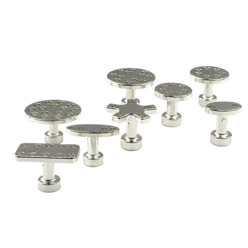 

8pcs Automobile Dent Puller Bodywork Panel Gasket Sucker Glue Car Tabs Paintless Dent Removal Repair Tools SXTLCJT