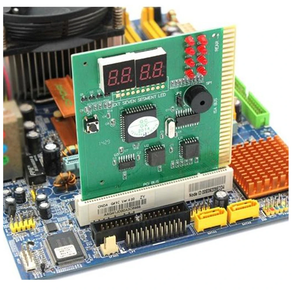 Диагностические PCI 4 разрядный карта PC материнская плата после проверки тестер