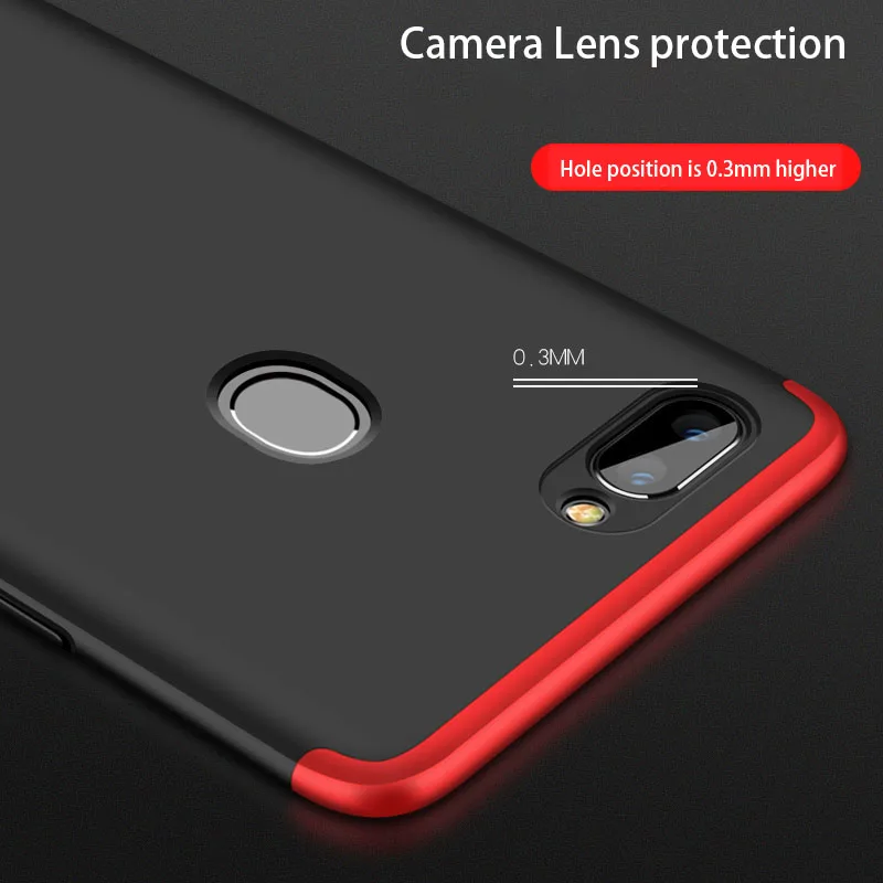 Чехол для Oppo Real Me 2 защищенный на 360 градусов чехол телефона Realme Pro Realme1 A5 A3S Find X