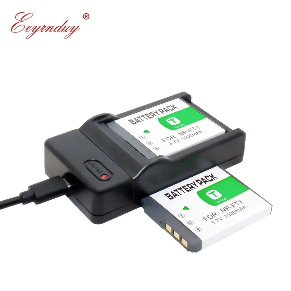 2 шт. литиевый аккумулятор NP-FT1 NP FT1 + 1 зарядное устройство для Sony DSC-M1 DSC-M2 DSC-T10 DSC-L1
