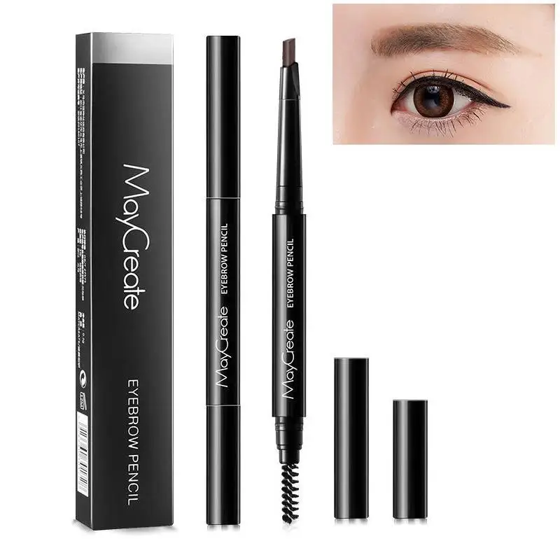 Waterproof Long Lasting Double Head Automatic Rotation Eyebrow Fashion Pencil 0.3g | Красота и здоровье
