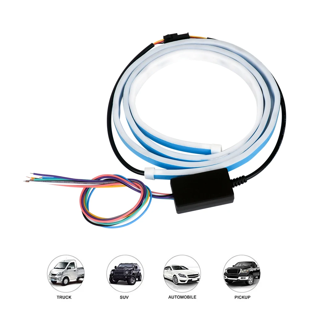 Задний багажник автомобиля светодиодная лента задний фонарь сигнальный свет