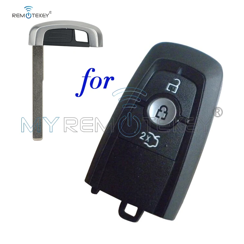 

Remtekey A2C11460302 replacement smart case cover shell 3 button for Ford Mustang HS7T-15K601-DC 2017