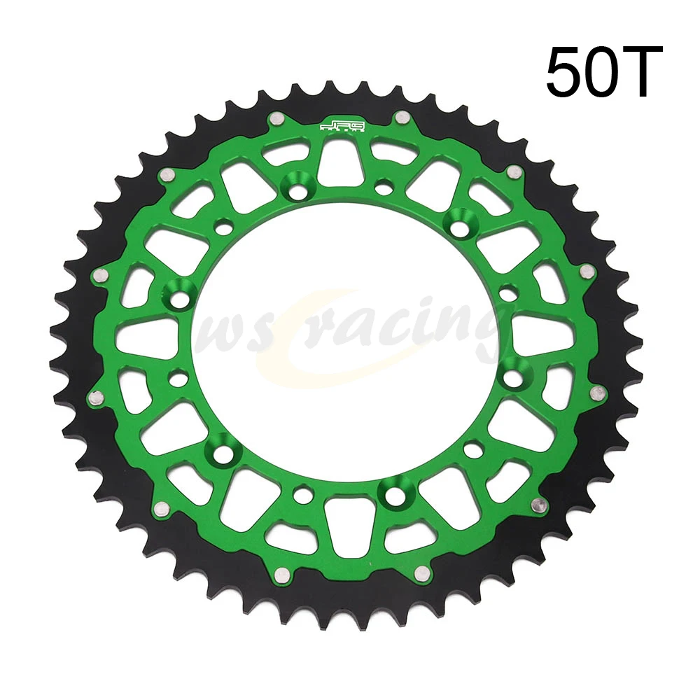 42 т 48 49 50T 51 сзади звездочки для Kawasaki Suzuki KDX KLX KX KXF 125 200 220R 250 300R 450 450R 500 650 KX250F