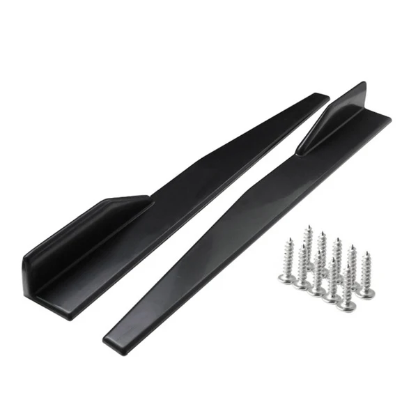 Car universal small side skirts heighten thickened reinforced blade skirt flank | Автомобили и мотоциклы