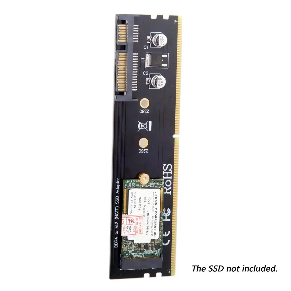 M.2 Ngff B/M-Key Sata Ssd на 22pin жесткий диск Адаптер блока печатных плат с поддержкой