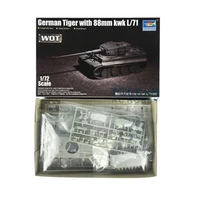 trumpeter 172 07164 german tiger tank 88mm barrel kwk l71 static model kit th05358 smt2