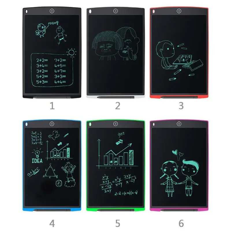 High Quality 12in Digital LCD Writing Drawing Tablet Graffiti Board Handwriting Notepad Painting Copy Pads Artcraft New | Компьютеры и