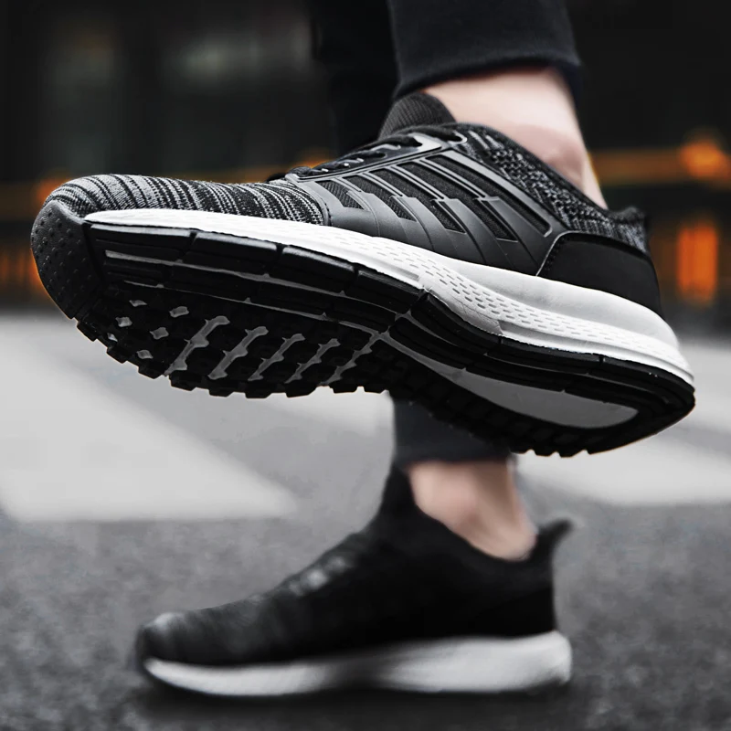 new Men Mesh Sneakers Light Running Shoes for Outdoor Male Athletic Loafers Big Size Trainers Man Quality Footwear | Спорт и