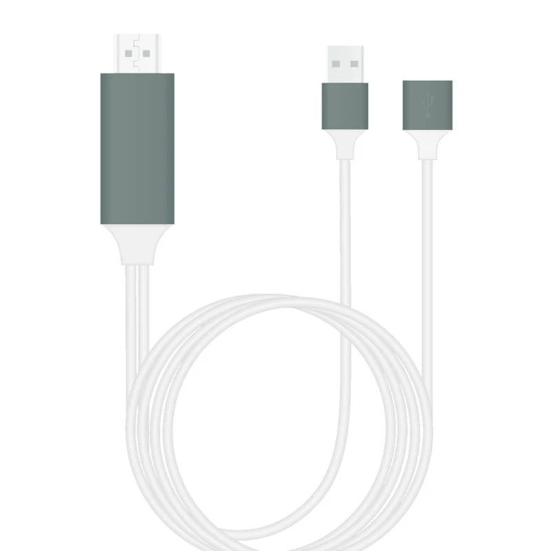 HDMI кабель USB 2 0 1080P HDTV Цифровой AV адаптер для мужчин и женщин HD видео конвертер Код