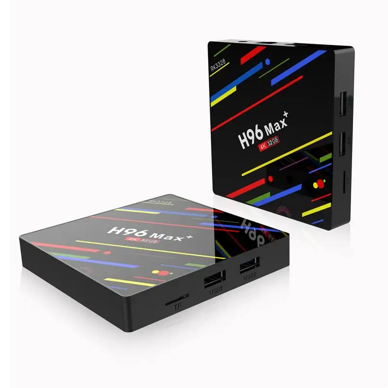 H96 Max RK3328 HD сетевой плеер Android 8 1 4 Гб + 32 \ 64 телеприставка пульт дистанционного