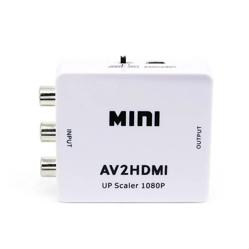 1080 P HD мультимедийный Интерфейс RCA аудио видео адаптер CVBS преобразователь
