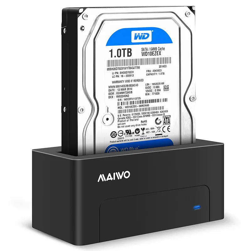 MAIWO K308New Hdd корпус Usb 3 0 на Sata жесткий диск Док станция Поддержка 2 5/3 5 дюйма Hdd/Ssd до 8