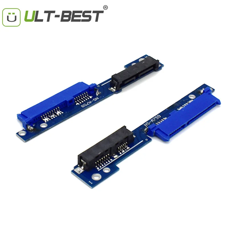 Адаптер ULT-Best Micro SATA 7+6 мужской к 7+15 женскому конвертеру Serial ATA для ноутбуков Lenovo 310 320 IdeaPad 510 520 и т.д.