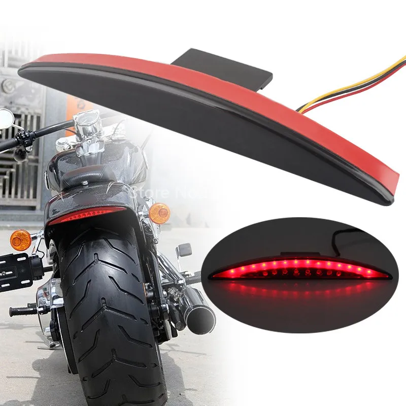 Fanale posteriore per freno posteriore a LED per parafango posteriore per moto adatto per Harley Breakout FXSB 2013-2017