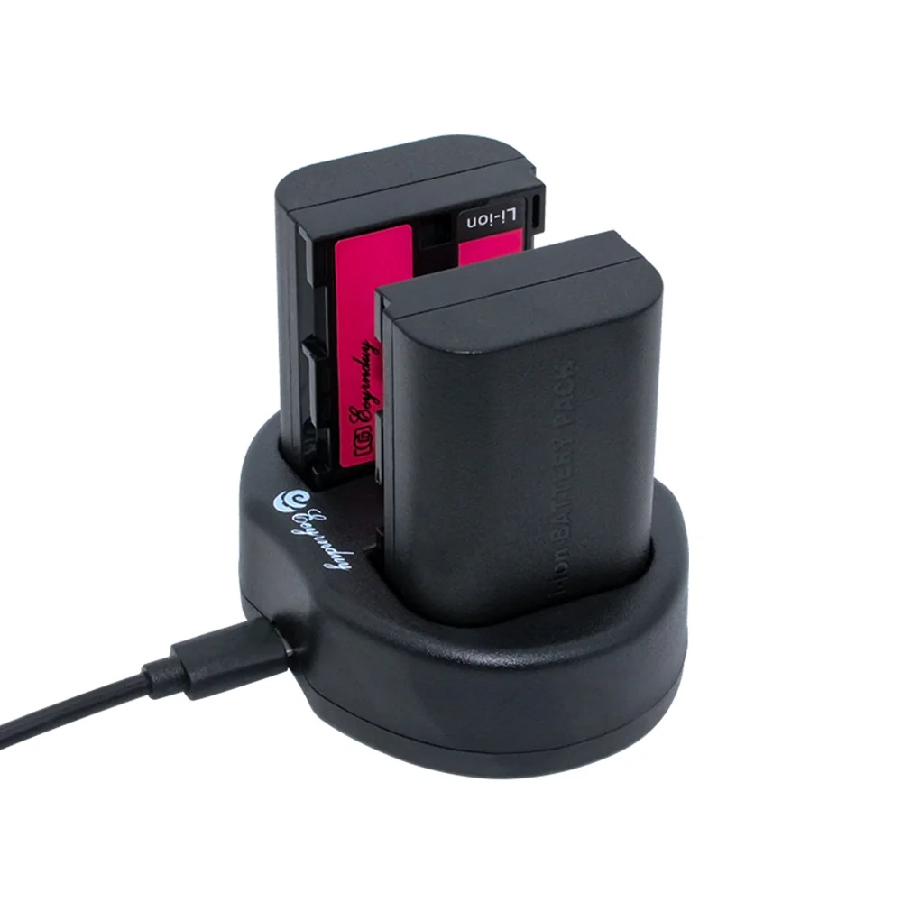 Зарядное устройство для аккумулятора 2 шт. 5D Mark II III IV 70D 5Ds 6D 80D 7D 60D R DSLR|battery for