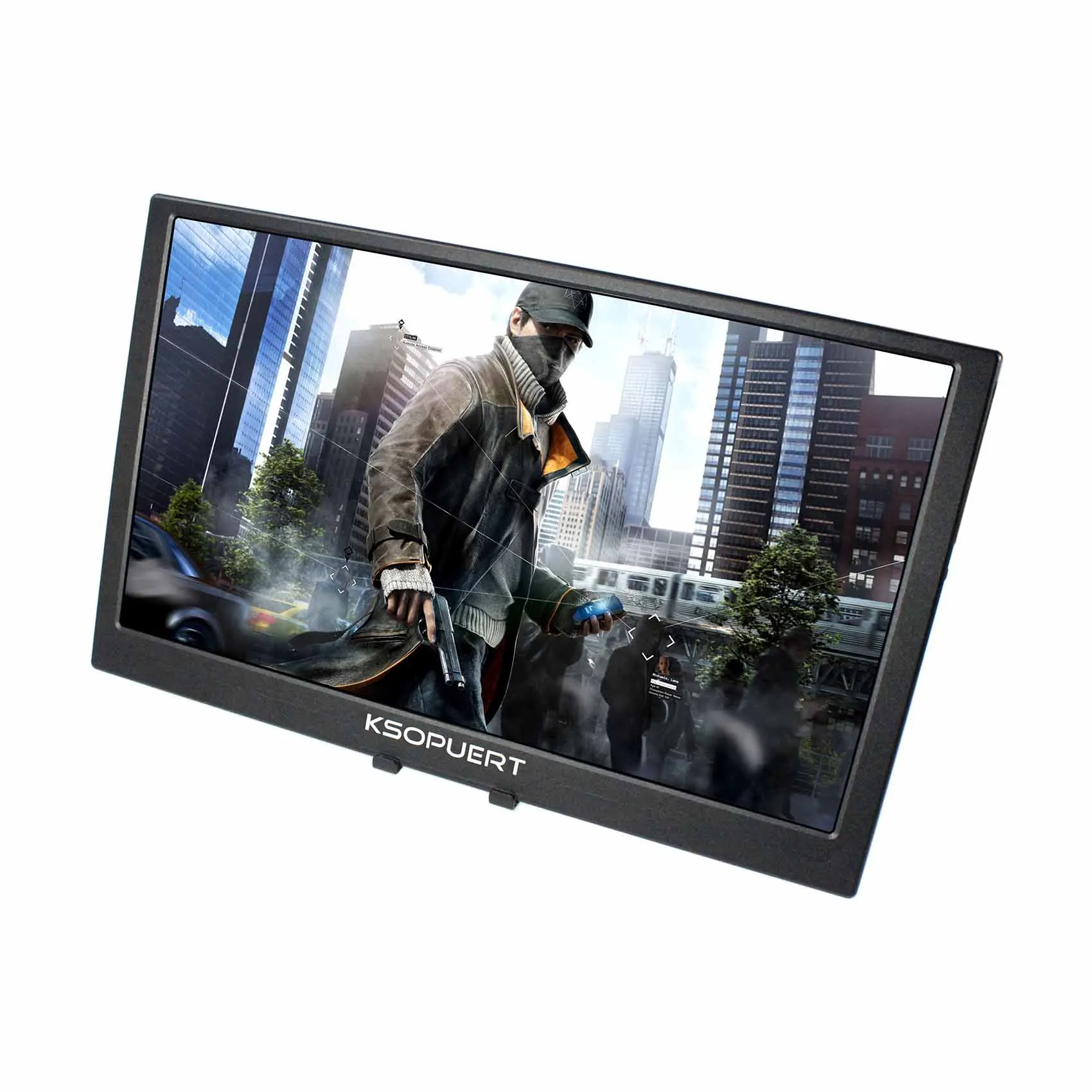 15 6 дюймовый 4K 3840x2160 ЖК монитор H DMI вход динамик Встроенный для игрового монитора|Экраны| |