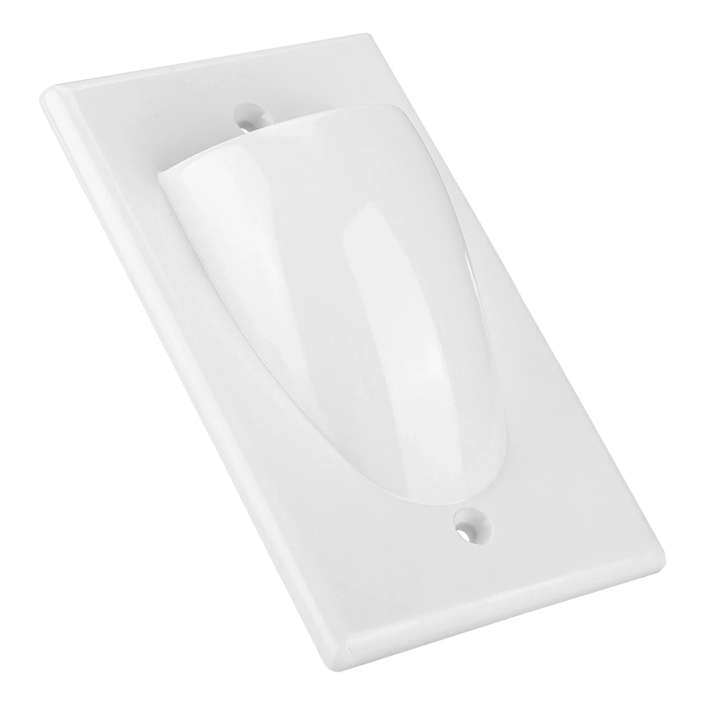 Dust Prevention ABS Wall Face Plate Mount Socket Cover Wiring Faceplate Applicable for engineering wiring | Электроника