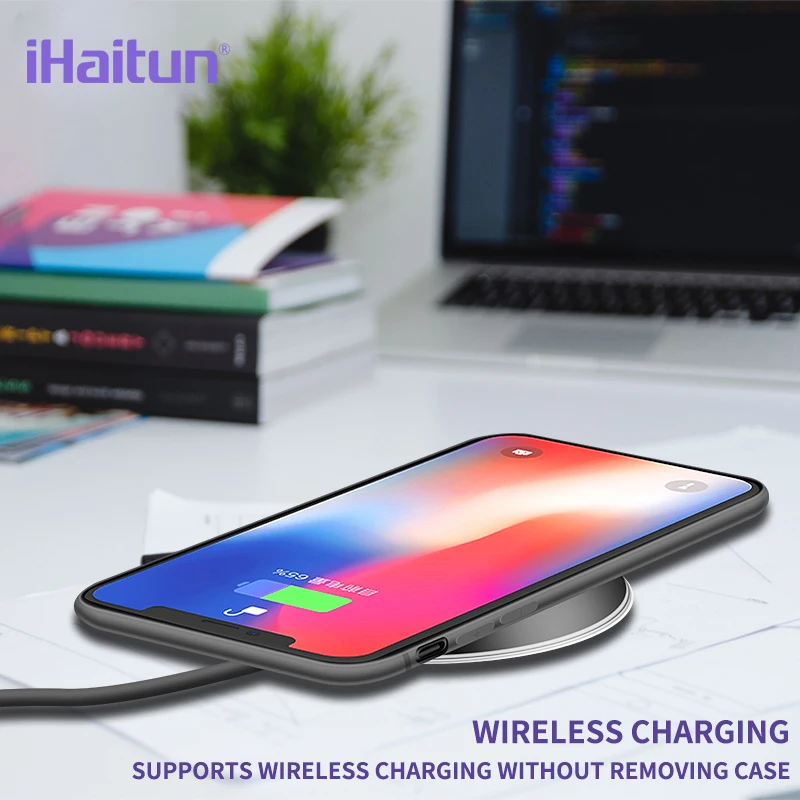 iHaitun Luxury Silicone Case For iPhone XS MAX XR Cases Ultra Thin Transparent Back Cover X 10 Soft Slim | Мобильные телефоны и