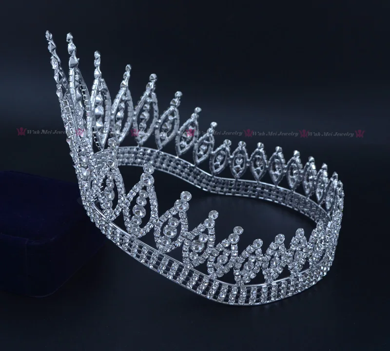 Корона диадемы мисс конкурс Queen Hair Auatrian Стразы с украшением в виде кристаллов