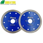 Алмазный режущий диск SHDIATOOL, комплект из 2 дисков диаметром 4,5 дюйма115 мм для керамической, фарфоровой, мраморной резки