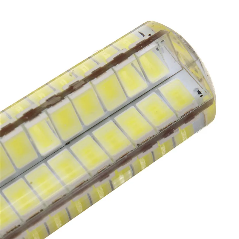 CLAITE AC110V/220 V G4 6W теплый белый чистый 5730 SMD 80LED силиконовая диммируемая Светодиодная