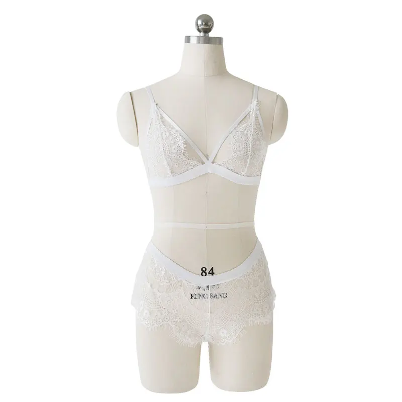 Sexy Lingerie Sets Women Underwear Sex Costumes Lady Intimates Hot Erotic Nightgown Babydoll Porno Chemise Mesh Bras and Panties |