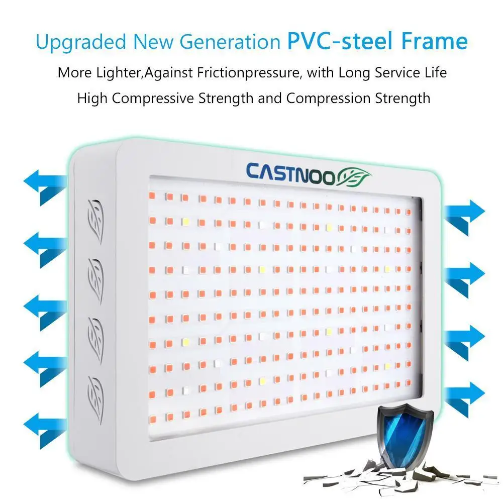 CASTNOO LED Grow Light Angel 1000W Full Spectrum High Yield For Indoor plants grow and flower | Лампы и освещение