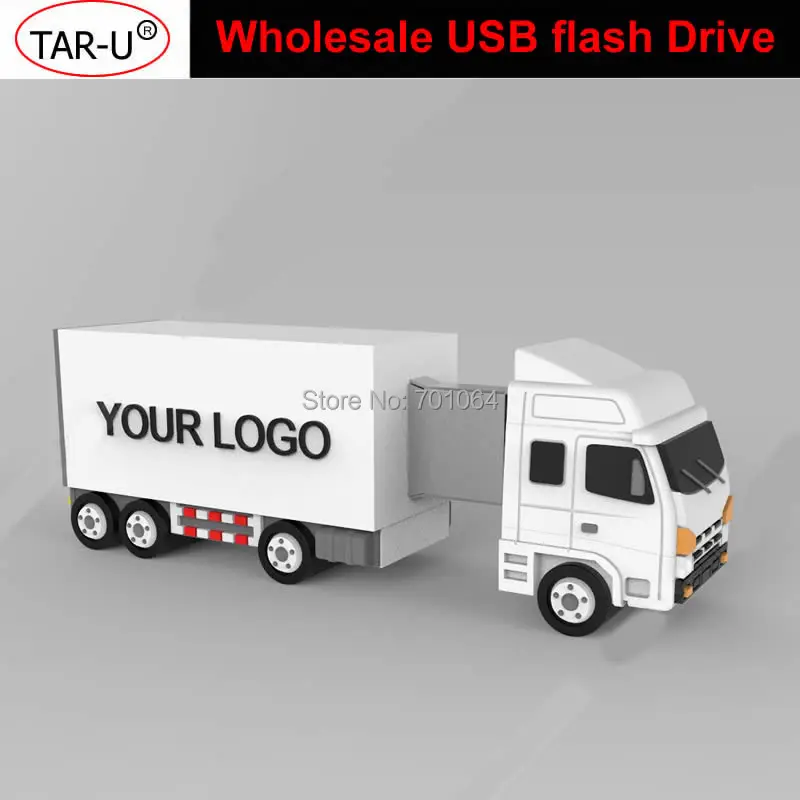 Новая модель флэш накопитель usb из мягкого ПВХ с грузовиком 16 ГБ 32 64 карта памяти