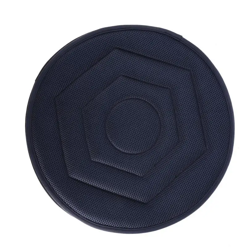 

1pc Brand New Four Seasons Universal Memory Foam Breathable Auto Car Round Seat Cushion Rotatable Car Accessories