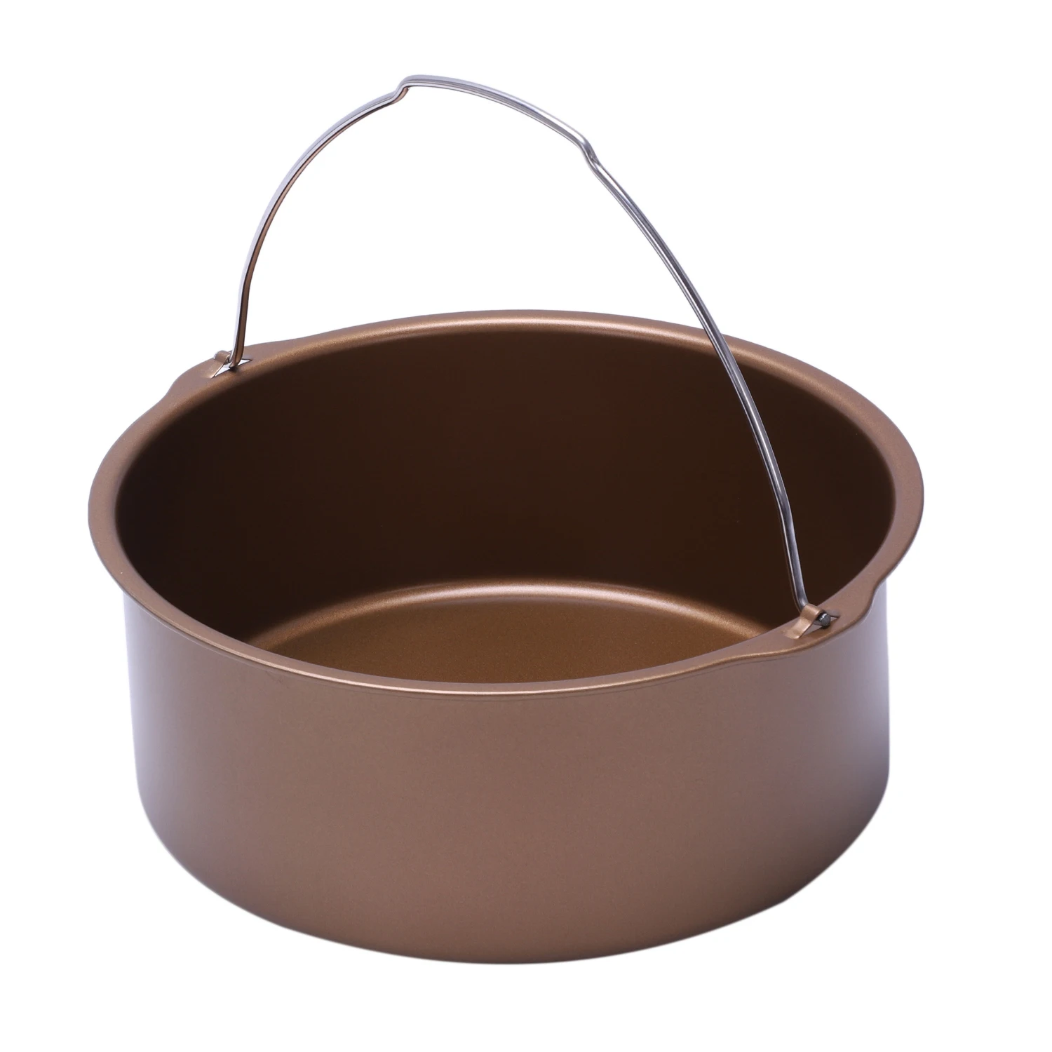 Best Sell 1 Pieces Air Fryer Non-Stick Baking Barrel Cake Pan-Power |